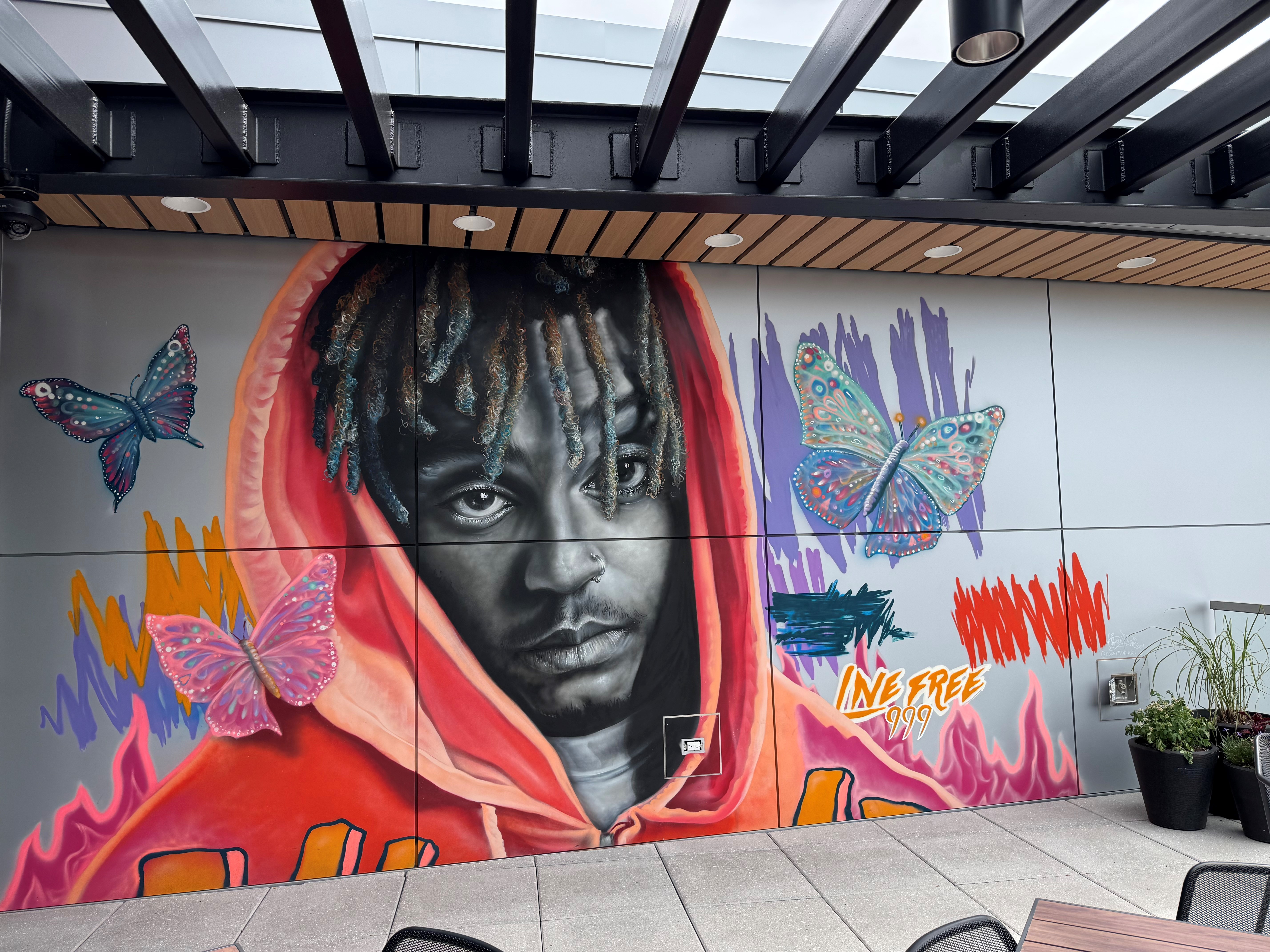 Juice WRLD Mural